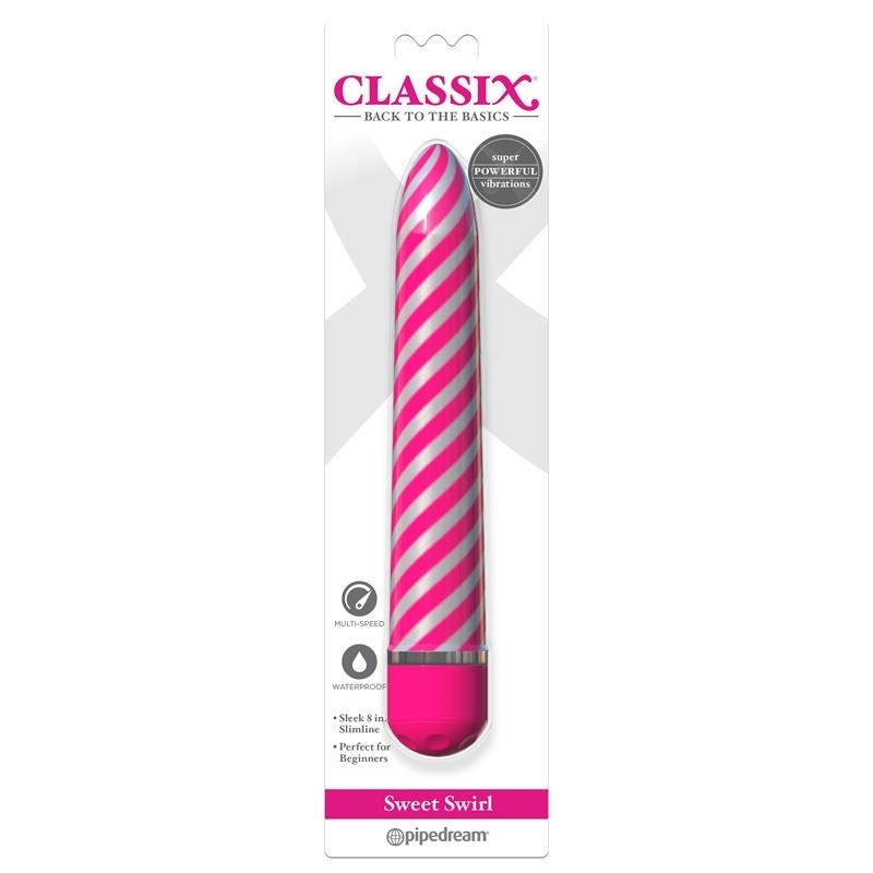 vibromasseur Sweet Swirl rose