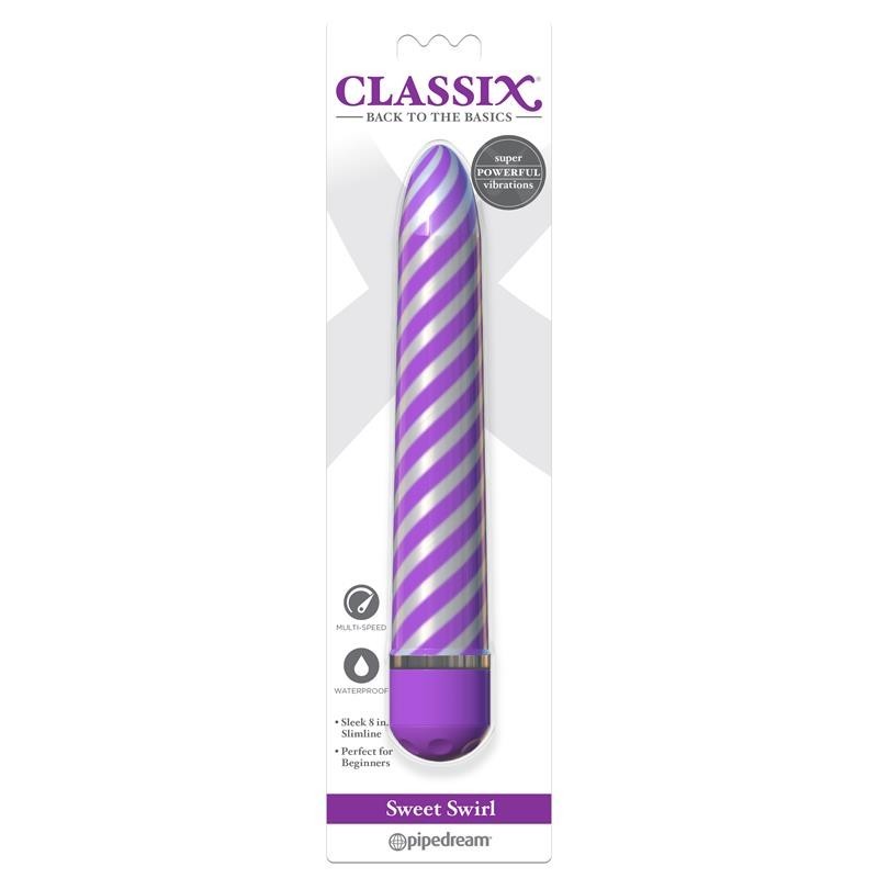 vibromasseur Sweet Swirl mauve