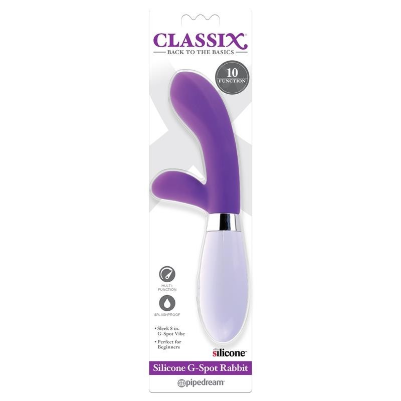 vibromasseur G-Spot Rabbit mauve