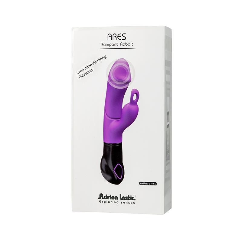 vibromasseur Ares silicone 19,8 x 3,6 cm