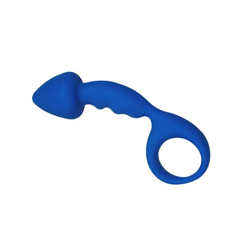 Plug Anal Budet Bleu Silicone 13 cm