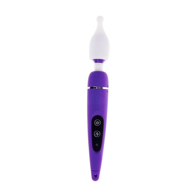 Pack Vibromasseur et teteles King Touch mauve